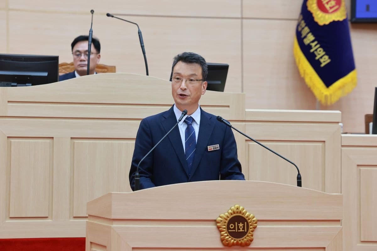 강광석 전남광주통합특별시의원, 5분 자유발언서 ‘농어촌기본소득 전면 실현’ 촉구